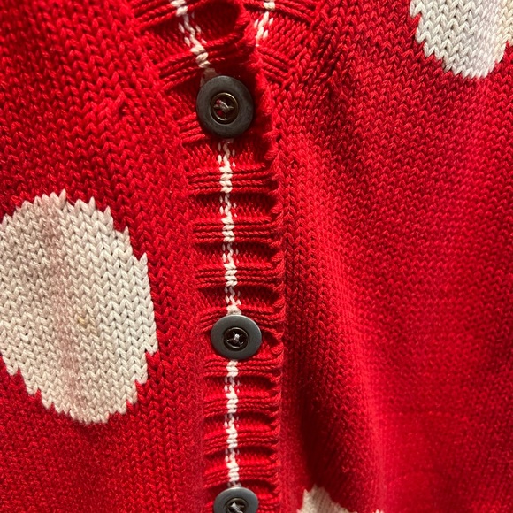 Polka Dot Oversized Cardigan - Picture 5 of 5